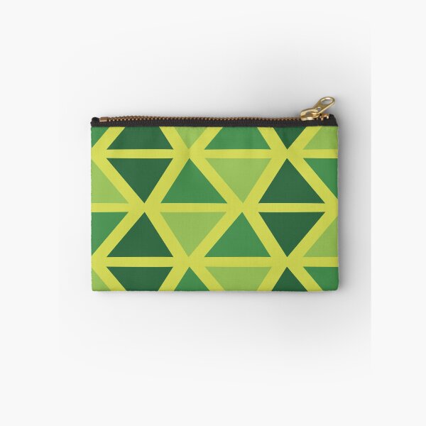 Item preview, Geometric Bogolan Pattern – Green Triangles designed and sold by Wolagno.