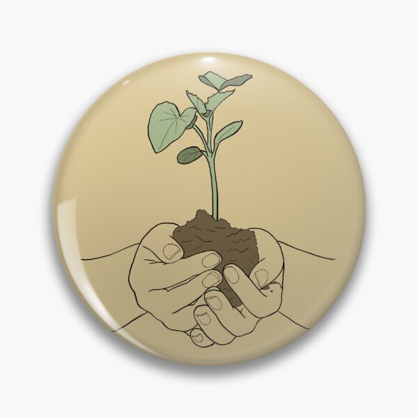 Item preview, Holding nature drawing designed and sold by Line & Tide.
