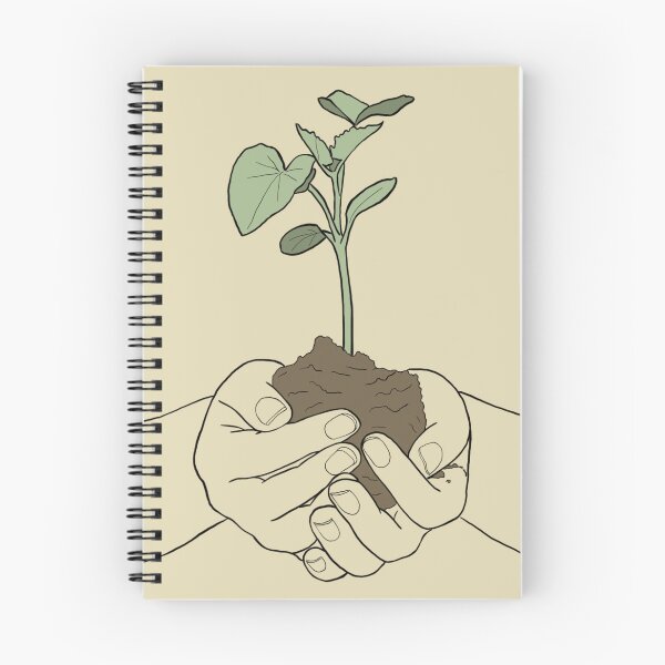 Item preview, Holding nature drawing designed and sold by Line & Tide.