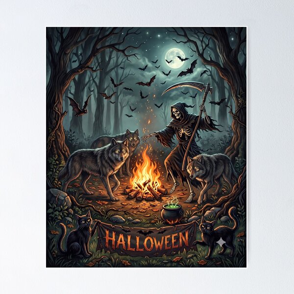 Item preview, All Hallows' Eve designed and sold by JAZGraphic.