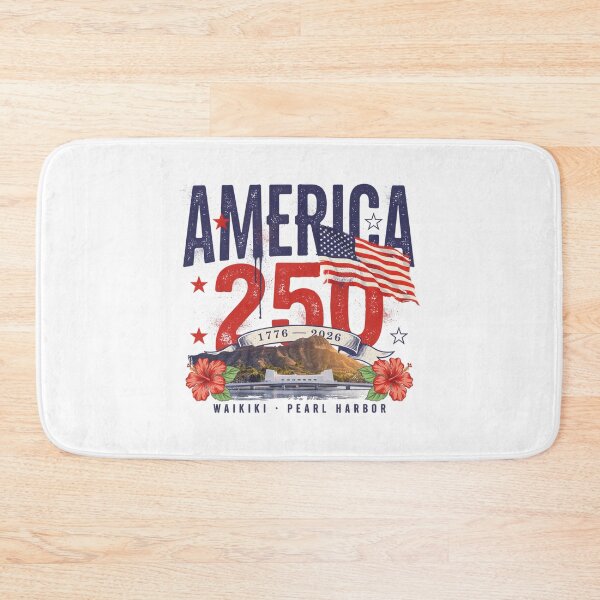 Item preview, America 250 Honolulu Hawaii Pearl Harbor Semiquincentennial 1776 - 2026 Vintage Flag v6 designed and sold by DarylWelsh2024.
