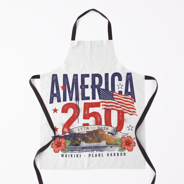 Item preview, America 250 Honolulu Hawaii Pearl Harbor Semiquincentennial 1776 - 2026 Vintage Flag v6 designed and sold by DarylWelsh2024.