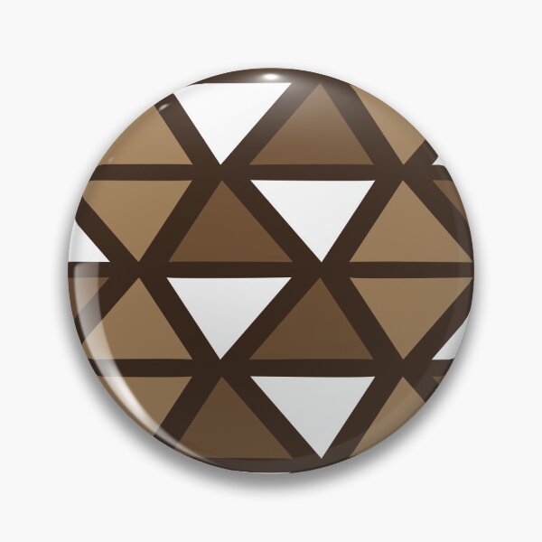 Item preview, Geometric Bogolan Pattern – Earth-Colored Triangles designed and sold by Wolagno.