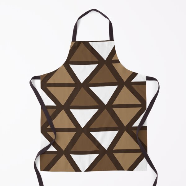 Item preview, Geometric Bogolan Pattern – Earth-Colored Triangles designed and sold by Wolagno.