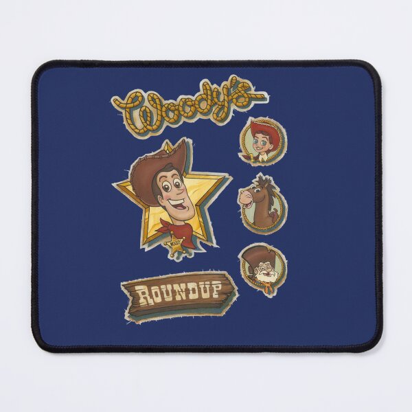 Item preview, Woody's Roundup Vintage Western Sheriff Badge designed and sold by luhan1204shop.