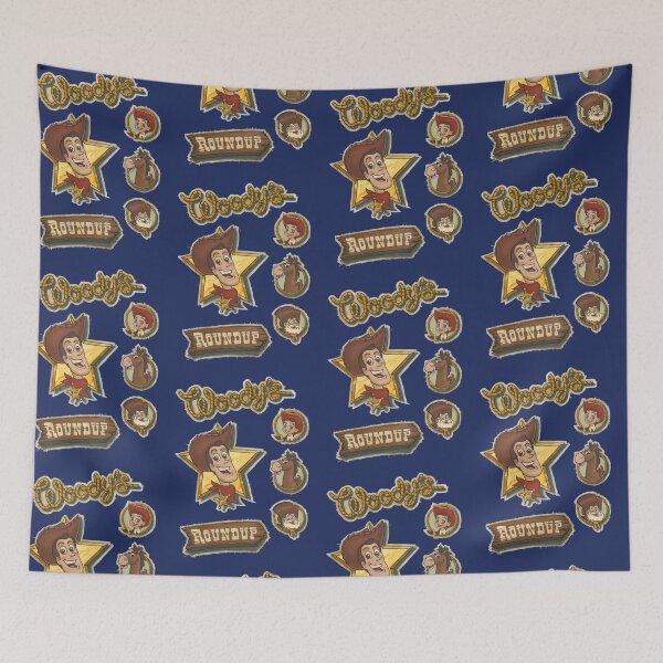 Item preview, Woody's Roundup Vintage Western Sheriff Badge designed and sold by luhan1204shop.