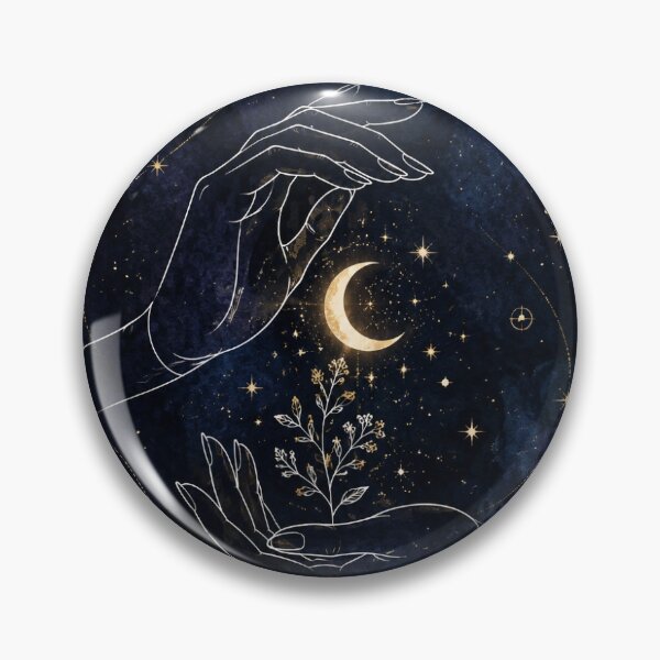 Item preview, Cosmic Hands & Botanical Constellations - Flat Print Sheet Template designed and sold by Saniyamirza07.