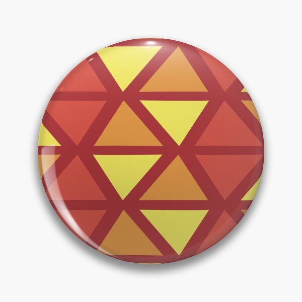 Item preview, Geometric Bogolan Pattern – Red Triangles designed and sold by Wolagno.