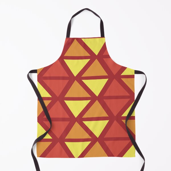 Item preview, Geometric Bogolan Pattern – Red Triangles designed and sold by Wolagno.