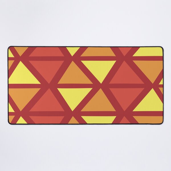 Item preview, Geometric Bogolan Pattern – Red Triangles designed and sold by Wolagno.