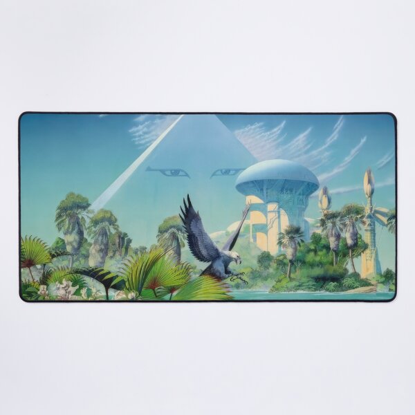 Item preview, New Upload - Roger Dean - Best Artist - Roger Dean Inspired Fantasy Landscape – Surreal Progressive Rock Art designed and sold by MirandaZArt.