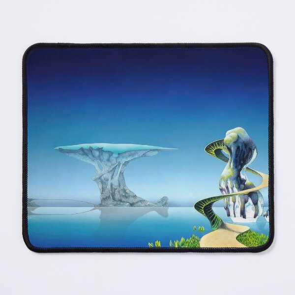Item preview, New Upload - Roger Dean - Best Artist - Roger Dean Inspired Fantasy Landscape – Surreal Progressive Rock Art designed and sold by MirandaZArt.
