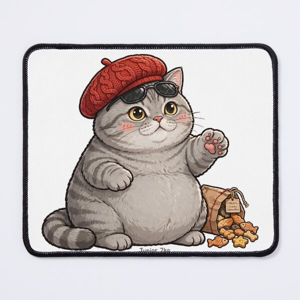Item preview, BOSS MODE: Pay Me In Treats - Junior 7kg Cat designed and sold by MAISON SYLVIE.