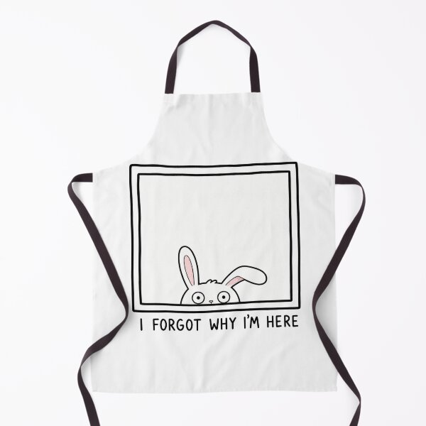 Item preview, I Forgot Why I'm Here Funny Bunny Meme Relatable Humor designed and sold by MonkiFlipp.