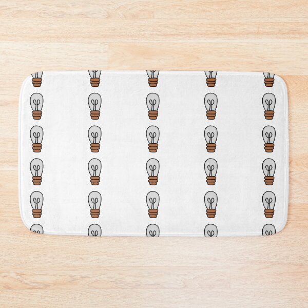Item preview, Cute Minimalist Lightbulb Doodle Hand Drawn Idea Illustration designed and sold by somimalikkk.