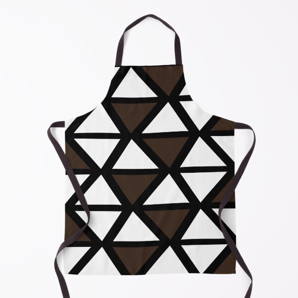 Item preview, Geometric Bogolan Pattern – Earth-Colored Triangles designed and sold by Wolagno.