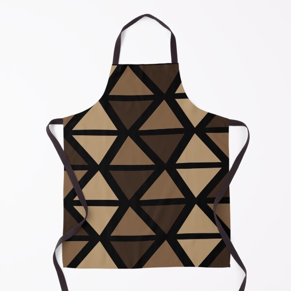 Item preview, Geometric Bogolan Pattern – Earth-Colored Triangles designed and sold by Wolagno.
