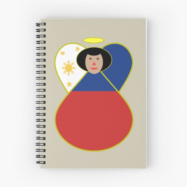 Item preview, Philippines Flag Filipina Angel Cute Country Pride Design designed and sold by AuntieShoe.