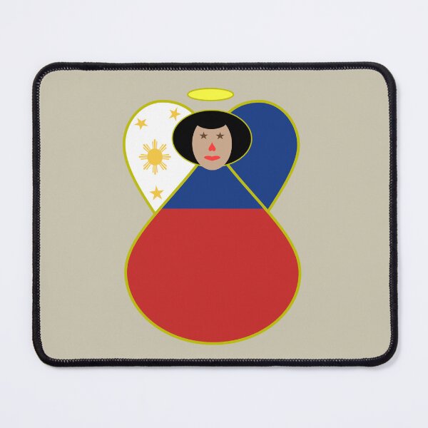 Item preview, Philippines Flag Filipina Angel Cute Country Pride Design designed and sold by AuntieShoe.