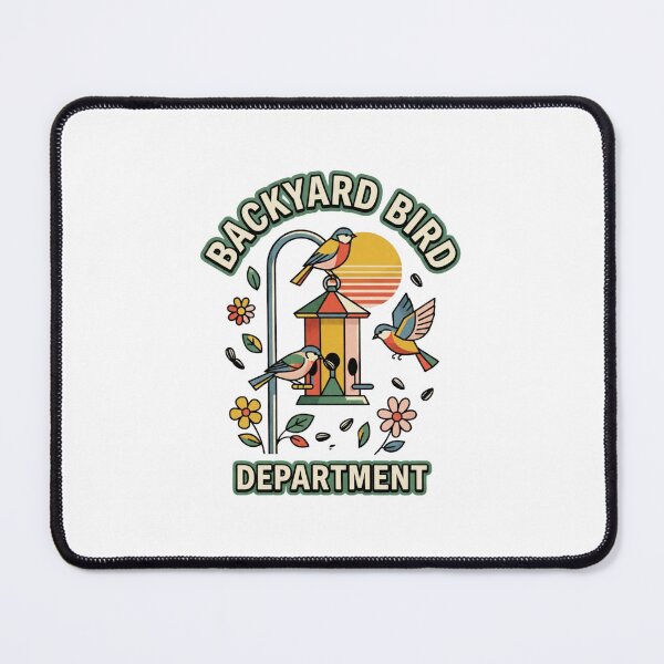 Item preview, Backyard Bird Department Retro Bird Feeder designed and sold by GoofyShopp.