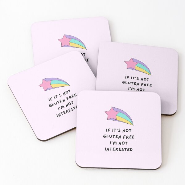 Item preview, Gluten Free Shooting Star | Cute Coeliac Pastel Design designed and sold by My Gluten Free Life UK.