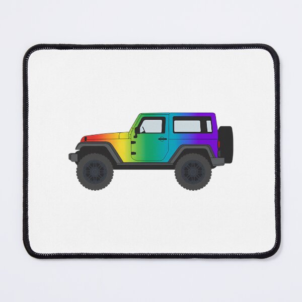 Item preview, Off-Road Truck Rainbow Paint designed and sold by AlexGuzm-an.