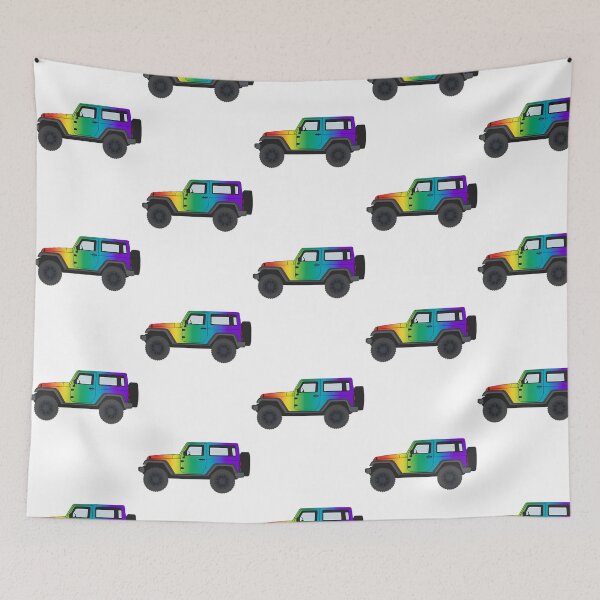 Item preview, Off-Road Truck Rainbow Paint designed and sold by AlexGuzm-an.