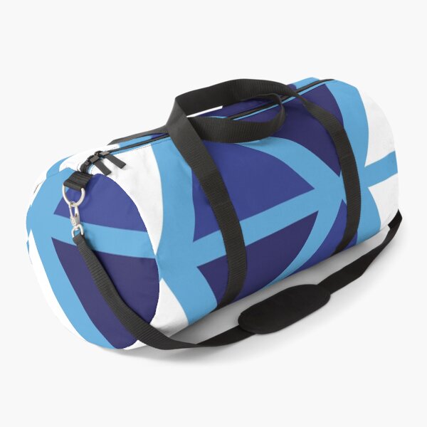 Item preview, Geometric Bogolan Pattern – Blue Triangles designed and sold by Wolagno.