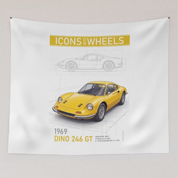Item preview, Dino 246GT designed and sold by Theodor Decker.