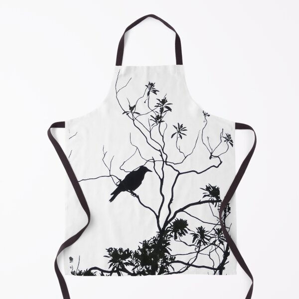 Item preview, Crow Silhouette in Wild Branches | Nature Photography Art designed and sold by Feral Vibes.