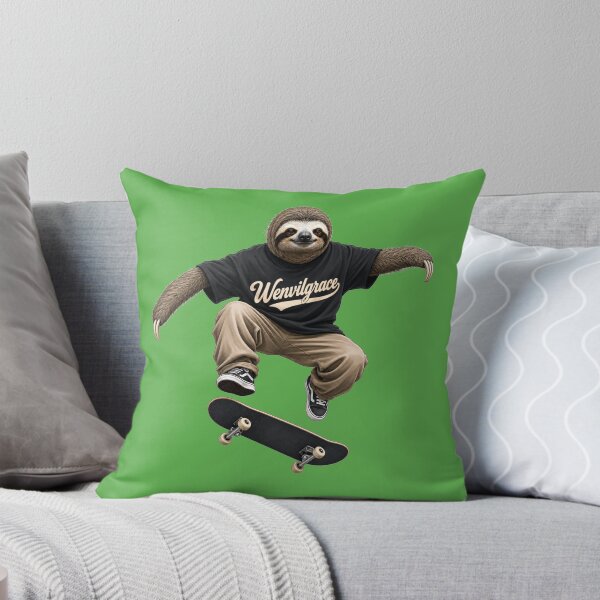 Item preview, Copy of Skateboarding Sloth Gift 2 designed and sold by Wenvilgrace.