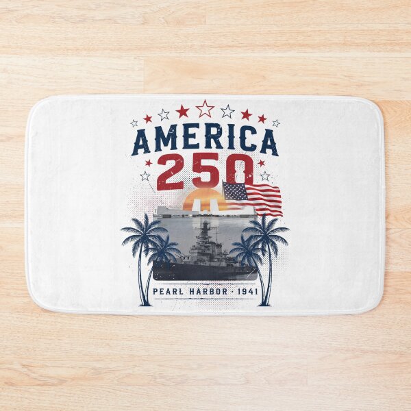 Item preview, America 250 Honolulu Hawaii Pearl Harbor Semiquincentennial 1776 - 2026 Vintage Flag v7 designed and sold by DarylWelsh2024.