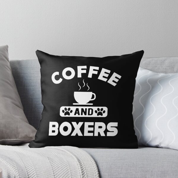 Item preview, Coffee and Boxers Dog Lover Gift designed and sold by Dmo3HarkoArt.