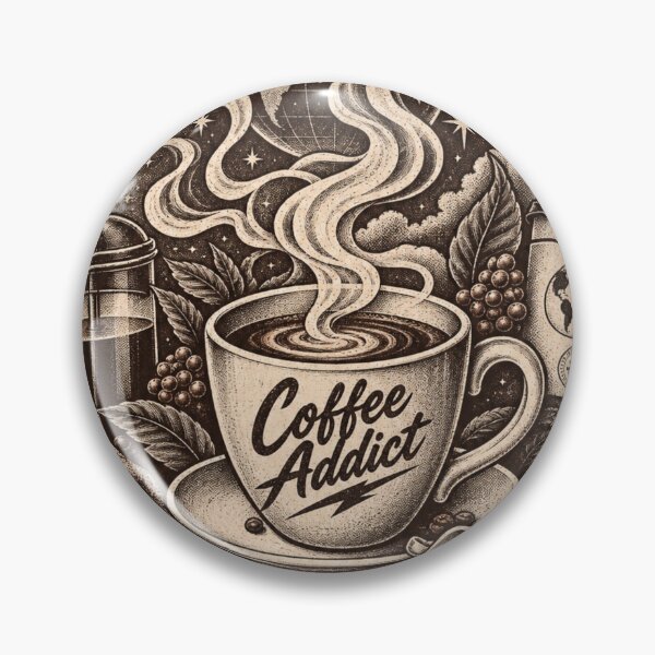 Item preview, Coffee World Tour Retro Bootleg Band Tee Style Funny Coffee Lover Shirt designed and sold by pinkthatpin.