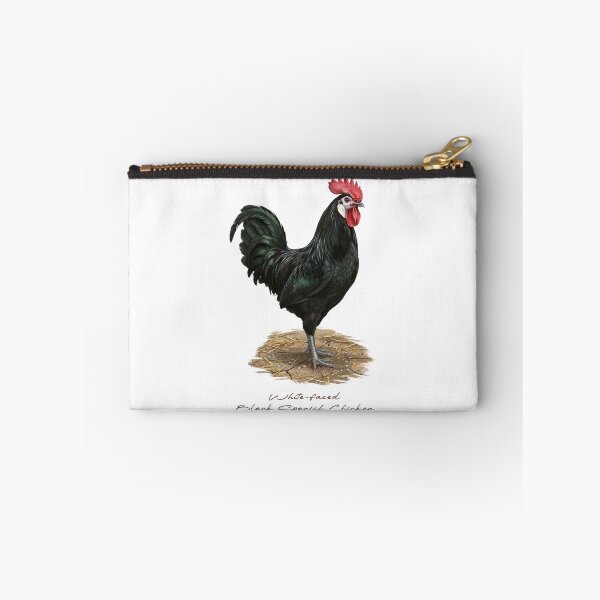 Item preview, White-faced Black Spanish Chicken in Farm Bird Illustration designed and sold by Takeda-art.