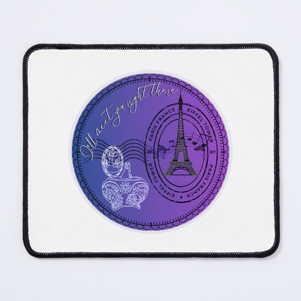 Item preview, I'Ll Meet You Right There In Paris Stamp - Anastasia designed and sold by clairefromkeb.