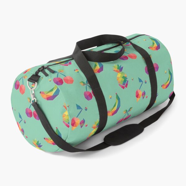 Item preview, Colorful Tropical Fruit Rainbow Pattern – Low Poly Summer Fruit designed and sold by ZhivanCrimson.