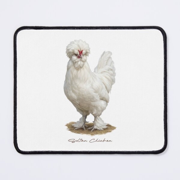 Item preview, Sultan Chicken on Farmland Bird Illustration designed and sold by Takeda-art.