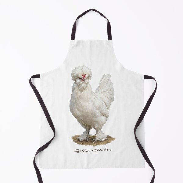 Item preview, Sultan Chicken on Farmland Bird Illustration designed and sold by Takeda-art.