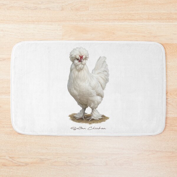 Item preview, Sultan Chicken on Farmland Bird Illustration designed and sold by Takeda-art.