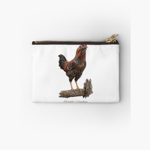 Item preview, Orloff Chicken on Wooden Fence Bird Illustration designed and sold by Takeda-art.