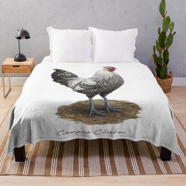 Item preview, Campine Chicken on Farmland designed and sold by Takeda-art.