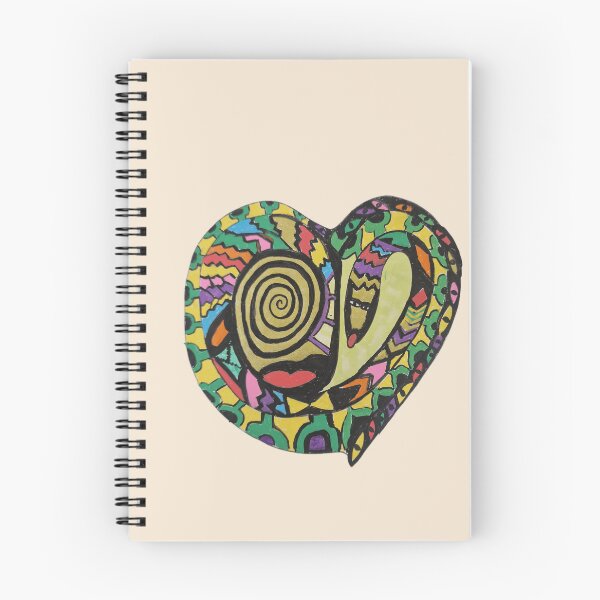Item preview, Maya Modern Astrology -  Serpent Spiral Heart designed and sold by energyoflove333.