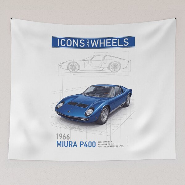 Item preview, Miura P400 designed and sold by Theodor Decker.