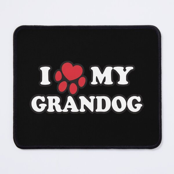 Item preview, I Love My Grandog Heart Paw Print Pet Lover Gift designed and sold by Dmo3HarkoArt.