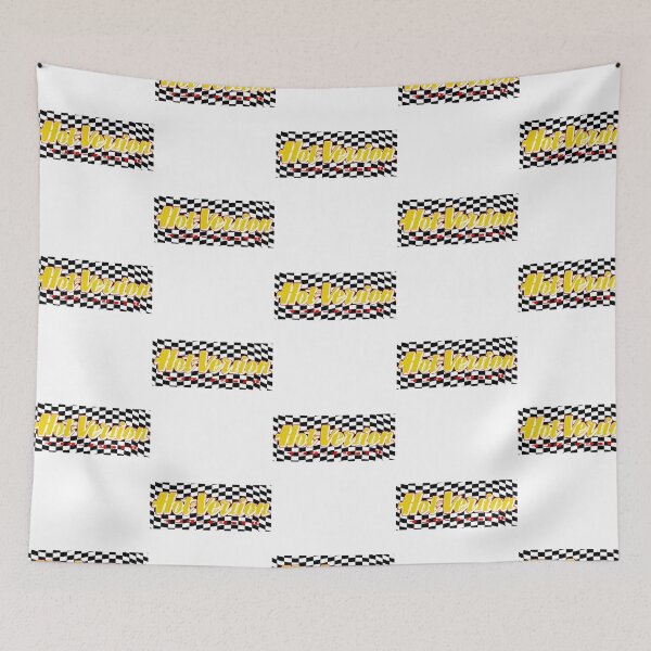 Item preview, Hot Version Checkered (Yellow) designed and sold by bsalaub-.