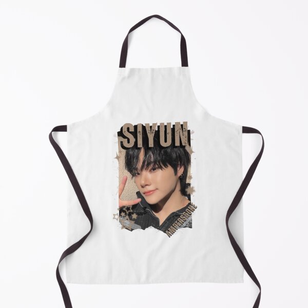 Item preview, AMPERS&ONEe Siyun Global KPOP Boy Group Black and White Collage Digital Art Portrait designed and sold by AJUNICE STUDIO.
