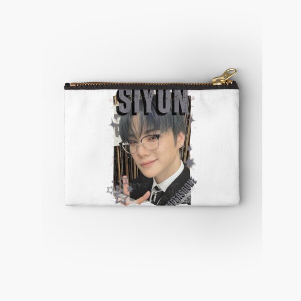 Item preview, AMPERS&ONEe Siyun Global KPOP Boy Group Black and White Collage Digital Art Portrait designed and sold by AJUNICE STUDIO.