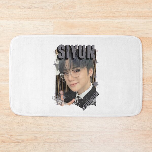 Item preview, AMPERS&ONEe Siyun Global KPOP Boy Group Black and White Collage Digital Art Portrait designed and sold by AJUNICE STUDIO.