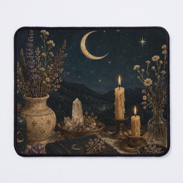 Item preview, Moonlit Altar - Witchy Aesthetic designed and sold by bapupa.